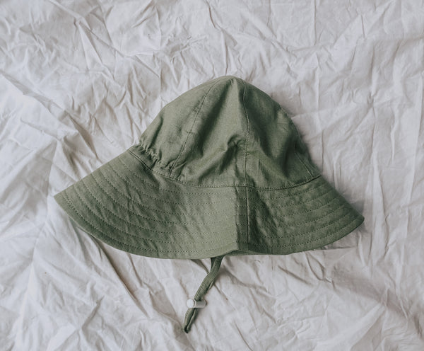 Sun Hat | Moss Green